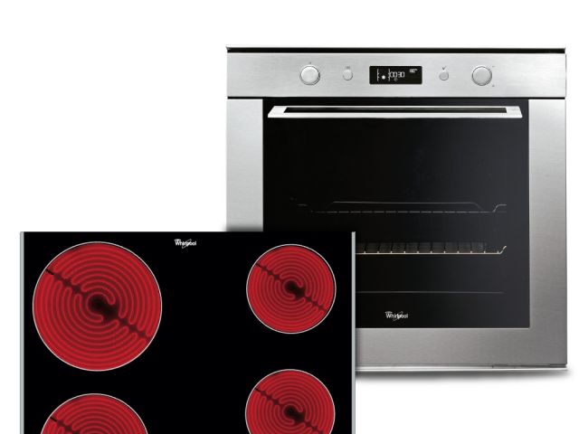 Combo Whirlpool elctrico Horno y Anafe